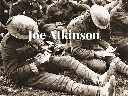 After Reading... Joe Atkinson
