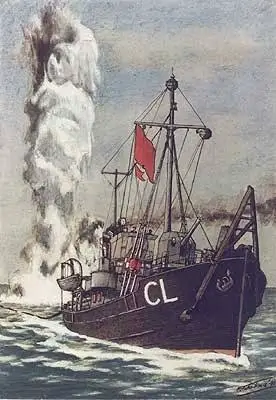 How a WW1 trawler swept for mines